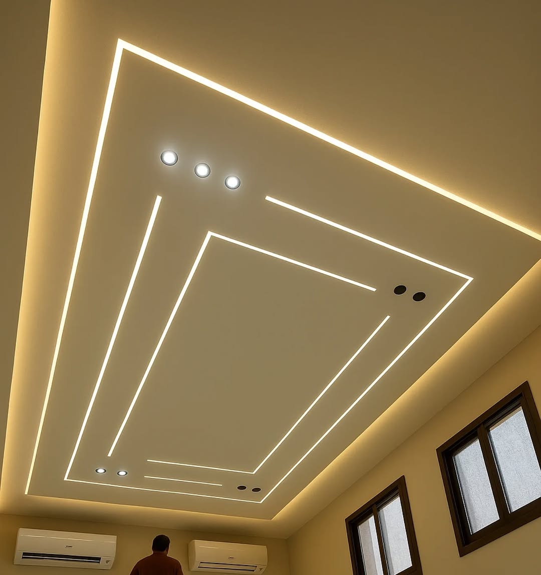 ديكورات جبس بورد على الأسقف والجدران والقوالب وغيرها. 00974-70245680 11