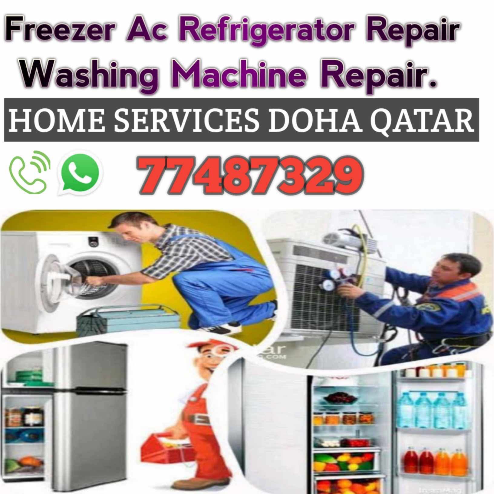 Ac service washing machine repair & fridge repair - المكيفات - في قطر