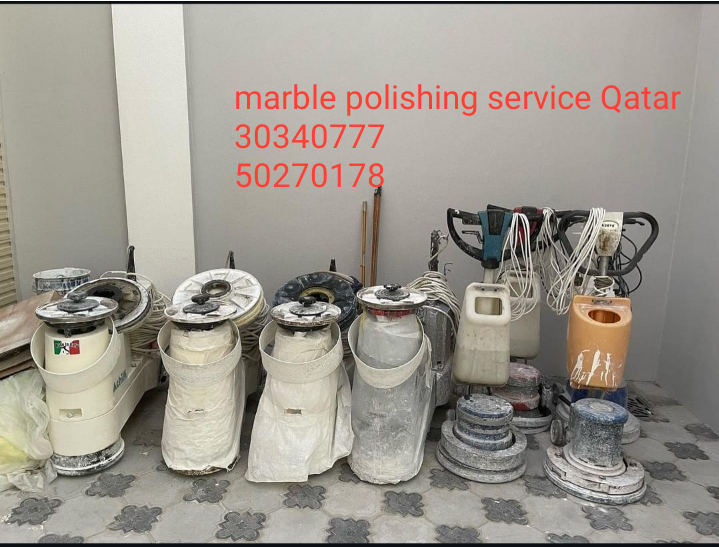 Marble polishing service  - المقاولات - في قطر